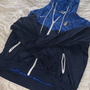 Blue Nike Dallas Mavericks Jacket